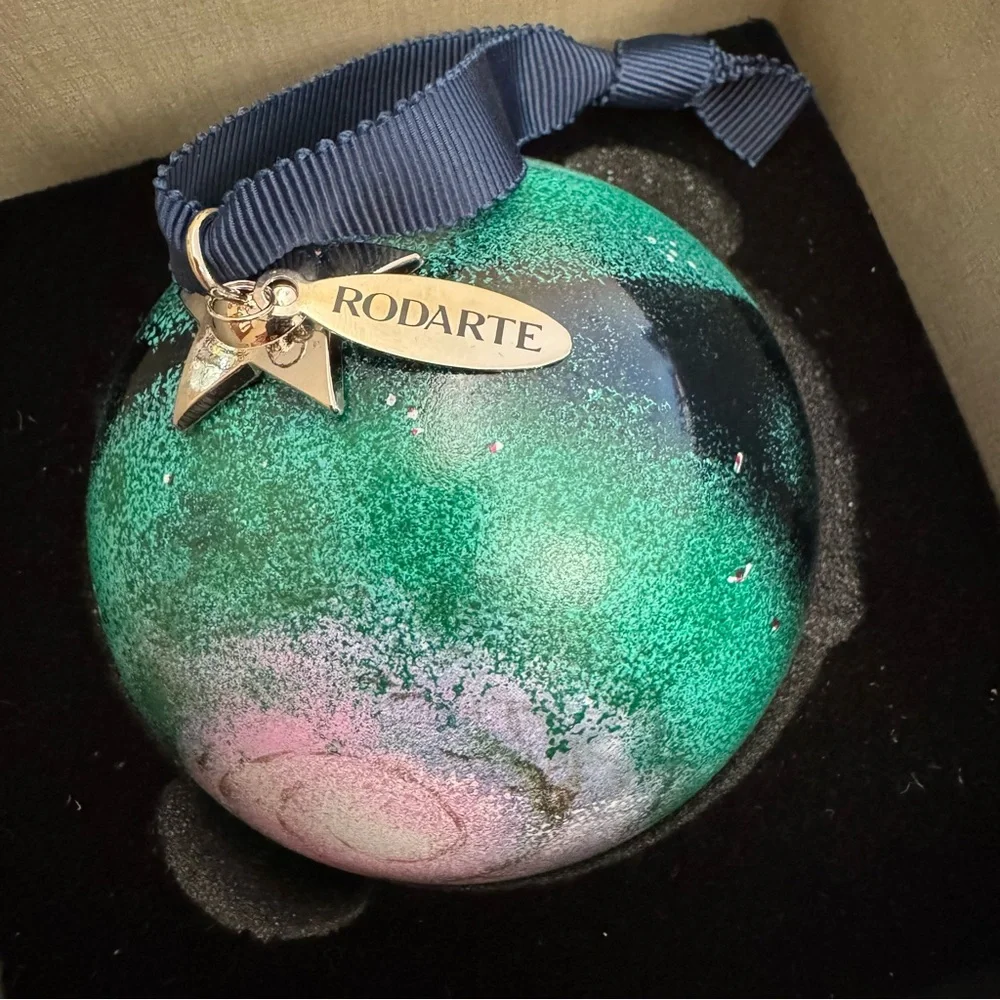 RODARTE for Target + Neiman Marcus Hand Painted Glass Ornament